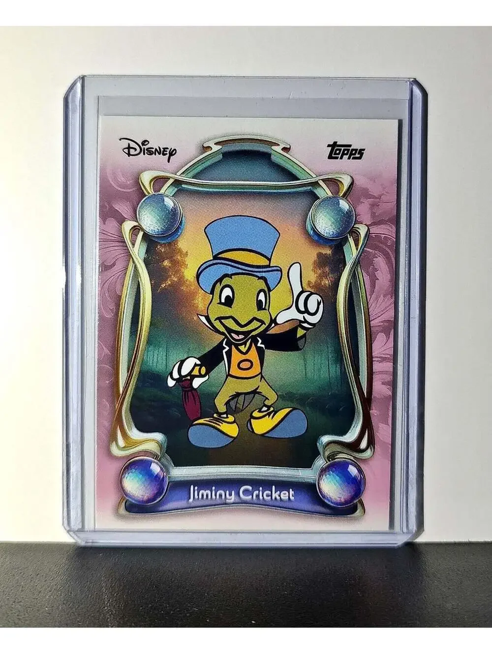 Jiminy Cricket 2025 Topps Disney Wonder #10 Card Pinocchio